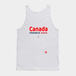 Canada France 2024 Tank Top